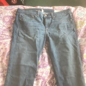 Rag and Bone Light wash skinny jeans
